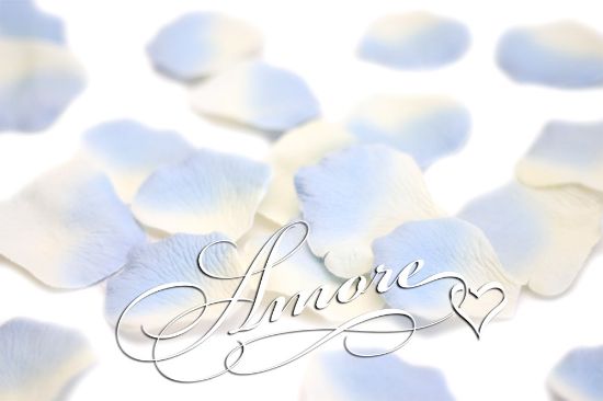 Picture of Silk Rose Petals Blue Angel