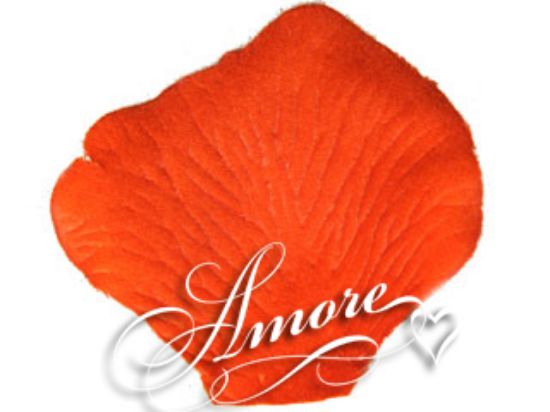 Picture of Silk Rose Petals Palm Beach Coral