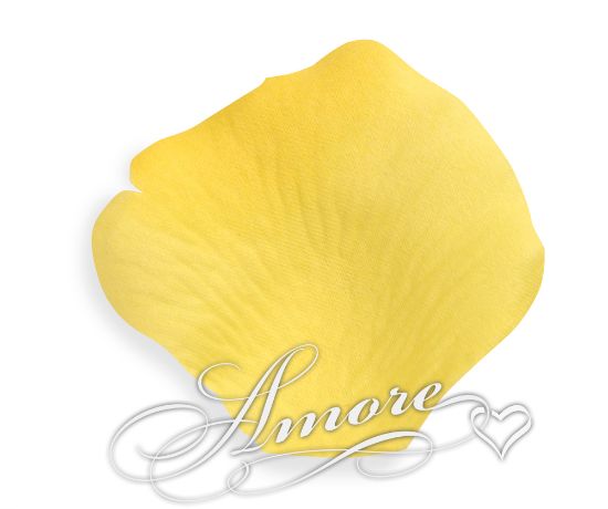 Picture of Silk Rose Petals Yellow